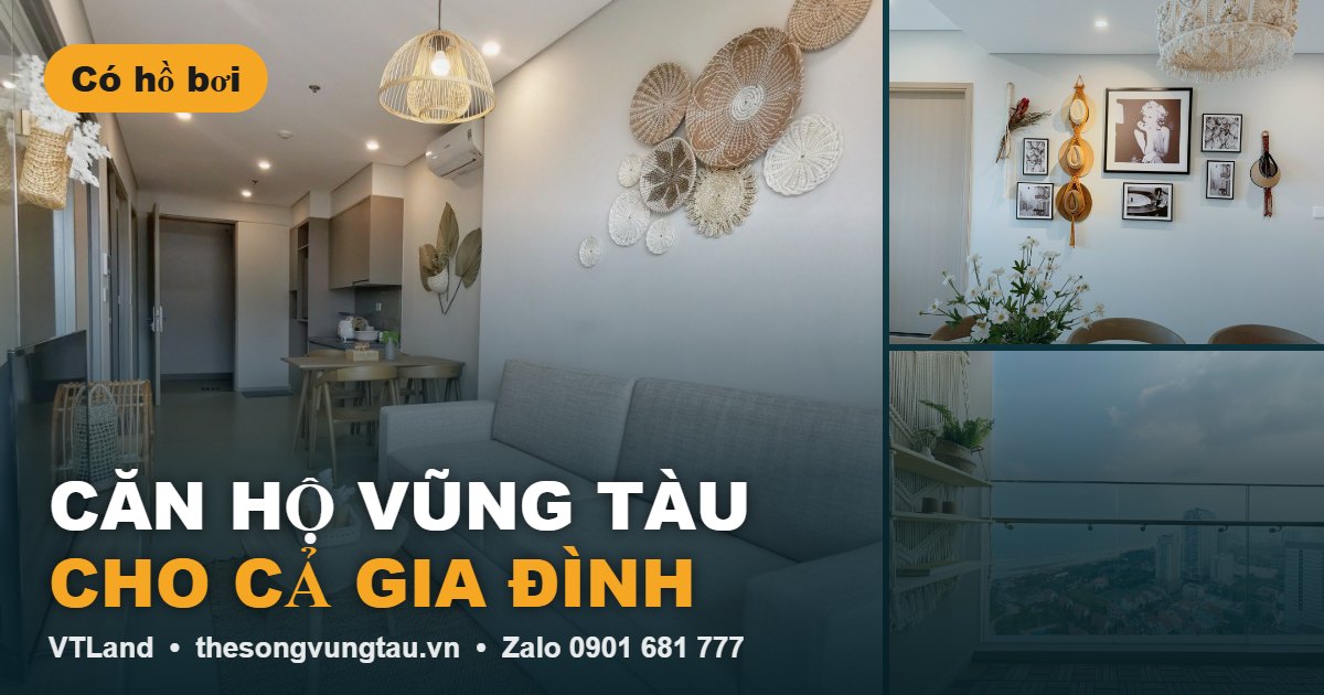 Căn Hộ Vũng Tàu Có Hồ Bơi Cho Gia Đình: Vừa Tắm Biển Vừa Bơi Thỏa Thích